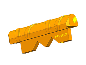Hyton Rotor Tip Set Suit Sandvik CV217 Vertical Shaft Impact VSI Crusher Part di ricambio